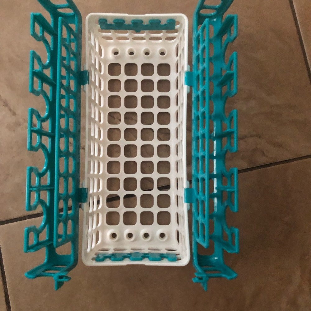 Baby bottle dishwasher basket